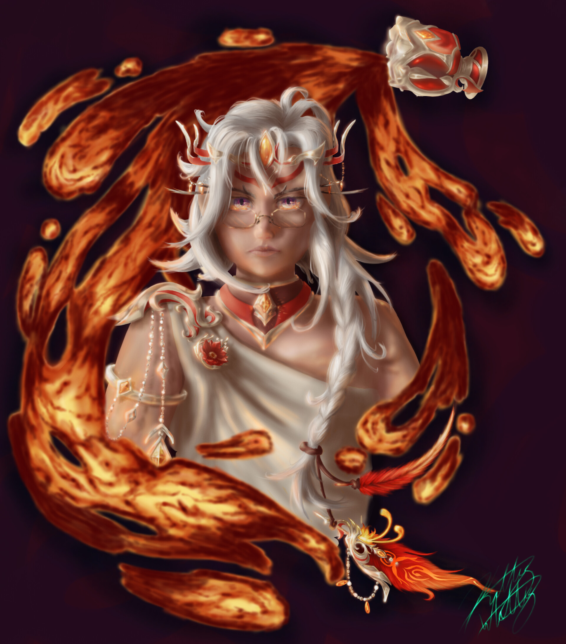 ArtStation Genshin Impact The Lavawalker