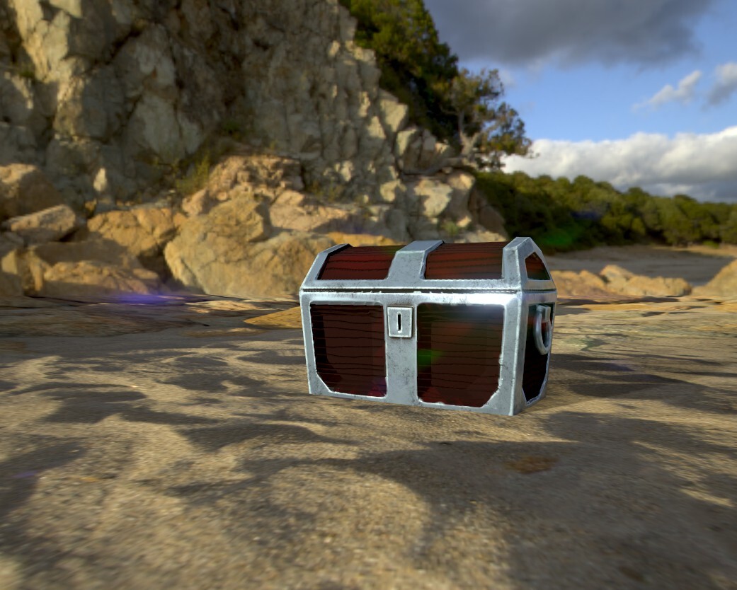 ArtStation - Render chest