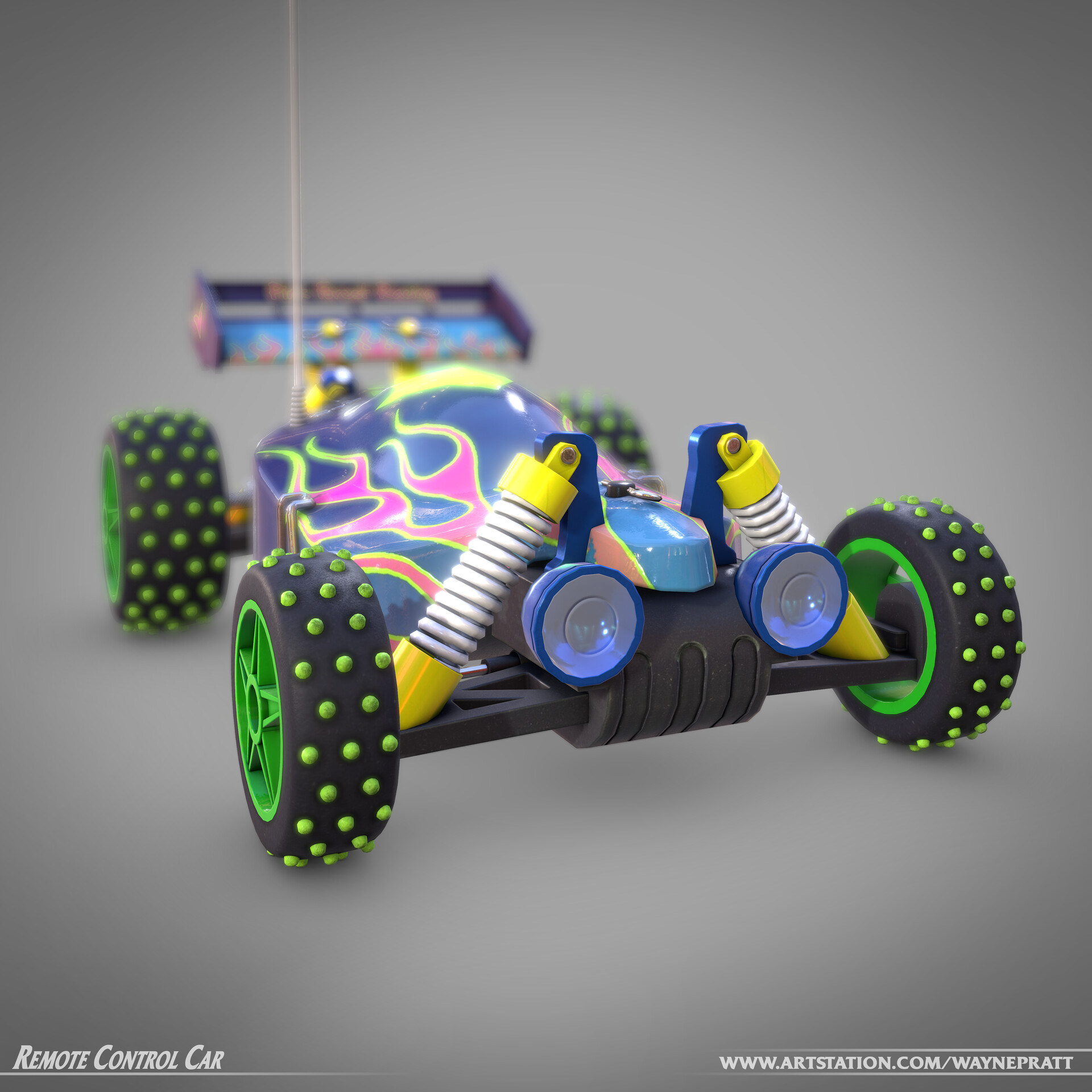 ArtStation Remote Control Car