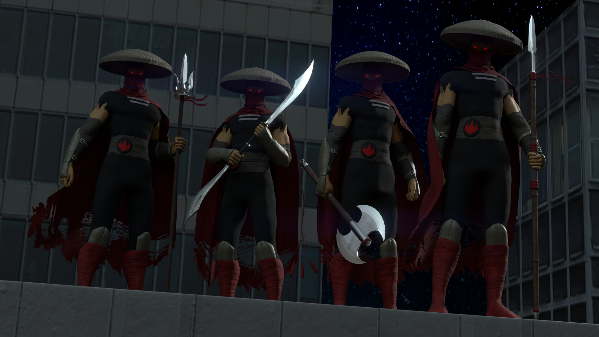 ArtStation The Shredder's Elite Guard