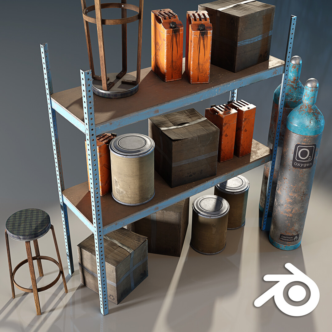 ArtStation Industrial Props