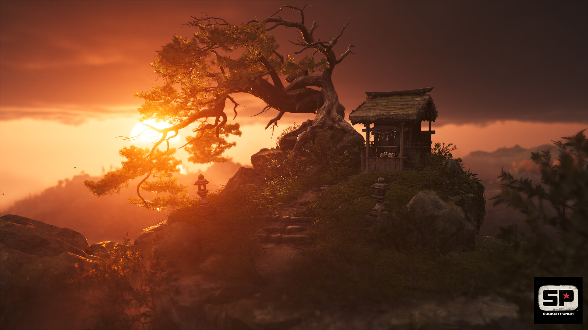 Artstation - Ghost Of Tsushima - Hero Red Pine