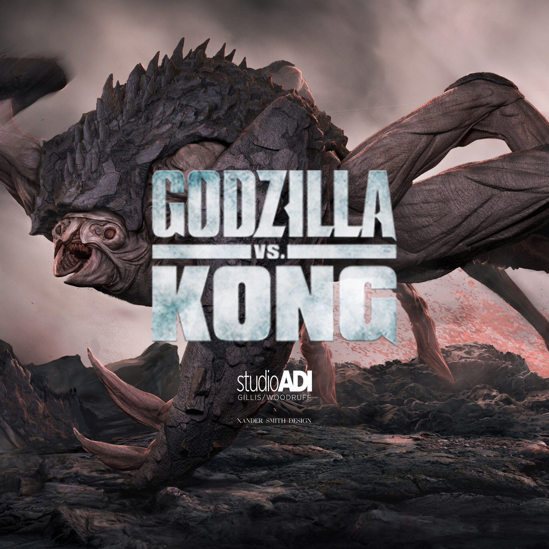 ArtStation - Godzilla vs Kong Creature Concept Art