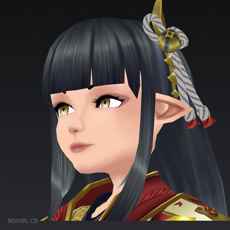 ArtStation Quest Maiden Hinoa Monster Hunter Rise