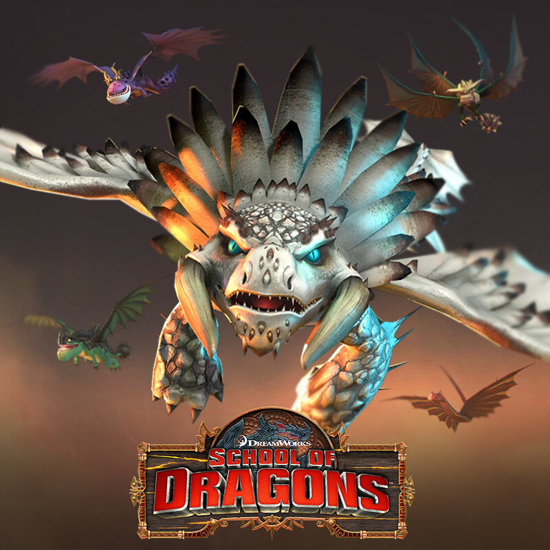 School of Dragons - Dragon Titan Character Set