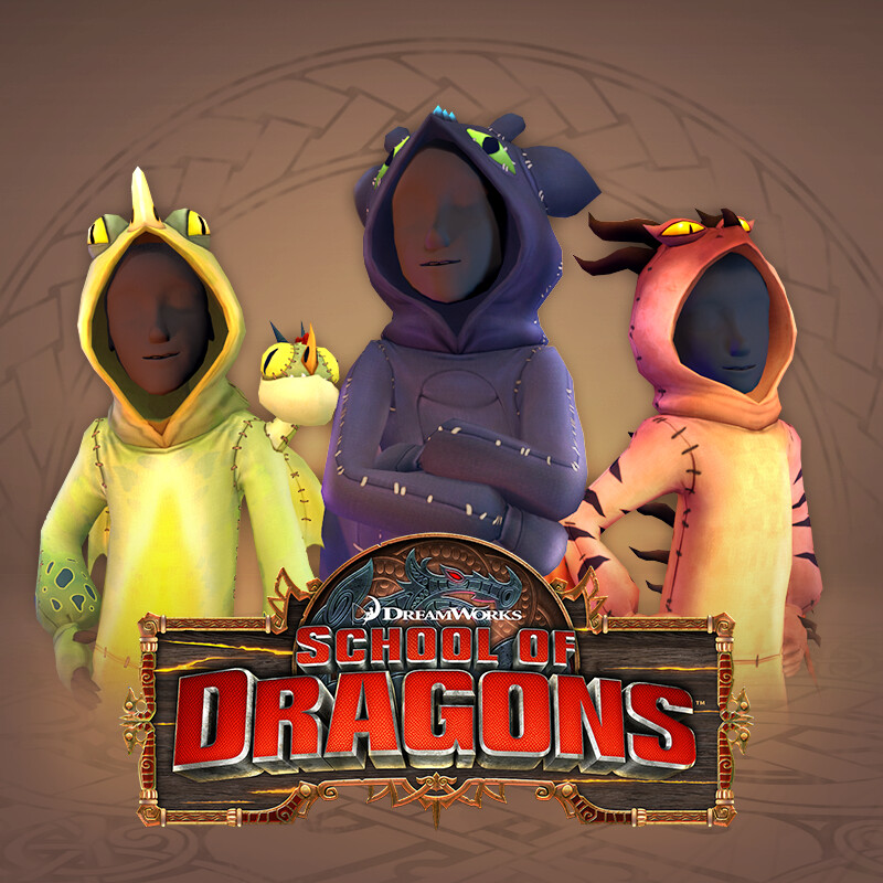 School of Dragons - Festival Costumes Set