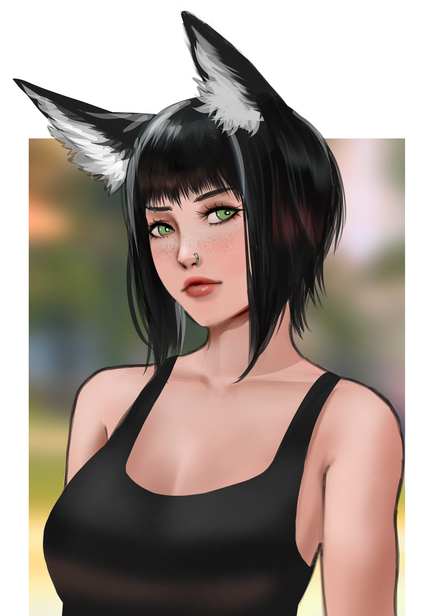 Artstation Neko Girl 2497