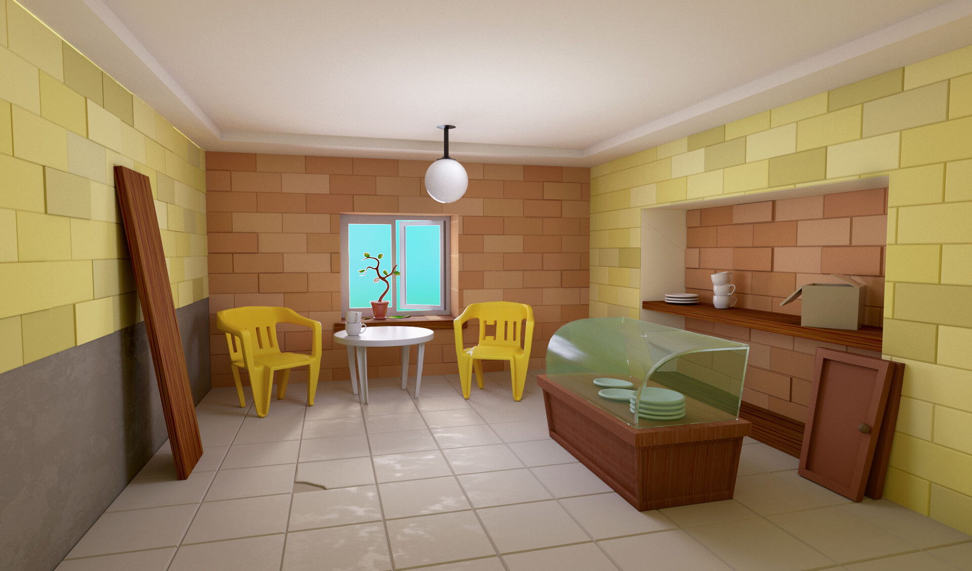 ArtStation - GAME ROOM (2 versions)