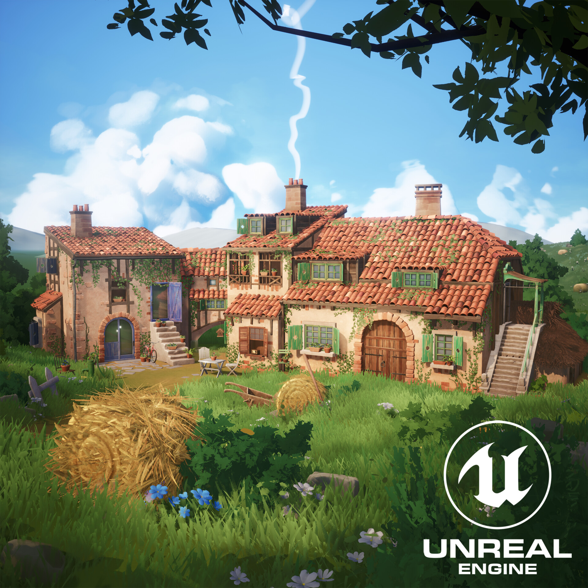 Vincent Boichut - French Countryside House - Unreal Engine