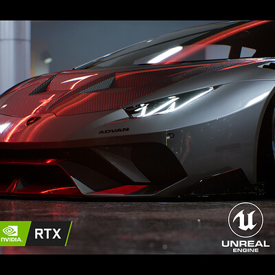 LB ☆ WORKS Huracan - Unreal Engine cinematic with Raytracing