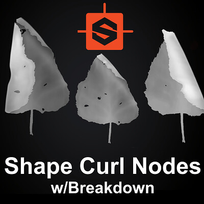 Shape Curl Nodes - Substance Designer w/Breakdown