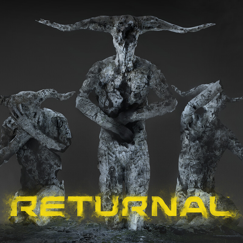 ArtStation - Returnal - Statues