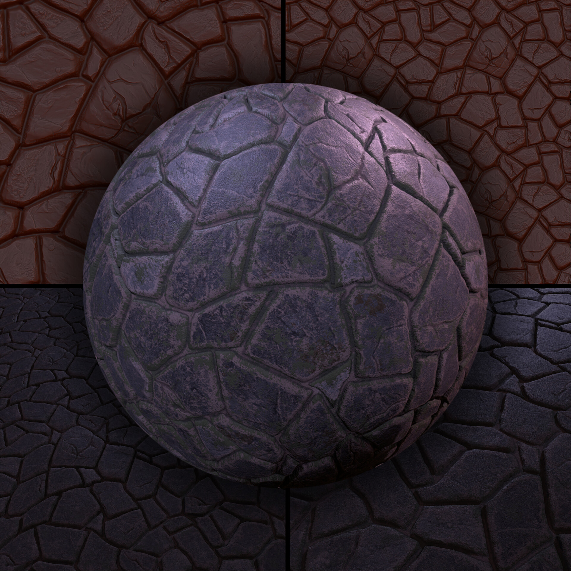 ArtStation - Zbrush Tileable Texture Training