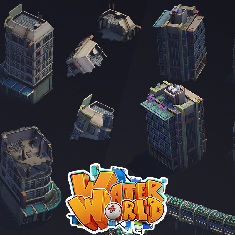 Submerged City - Modular Assets Part 1