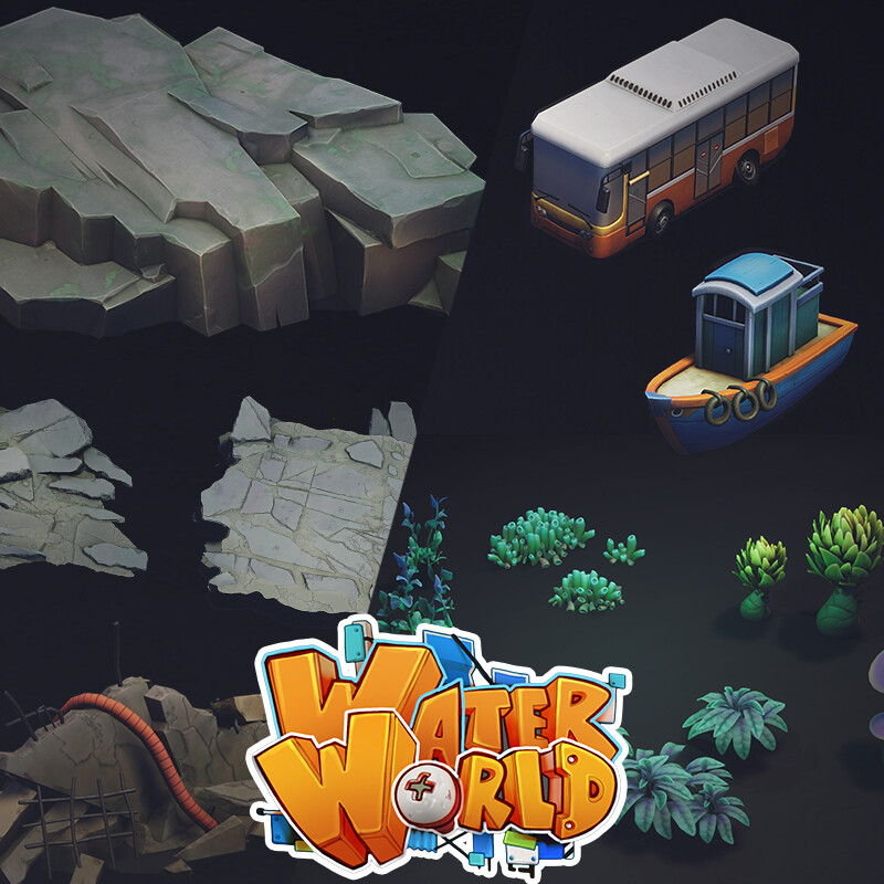 Submerged City - Modular Assets Part 2
