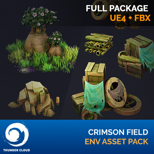 Crimson Field Stylized Full Modular Package