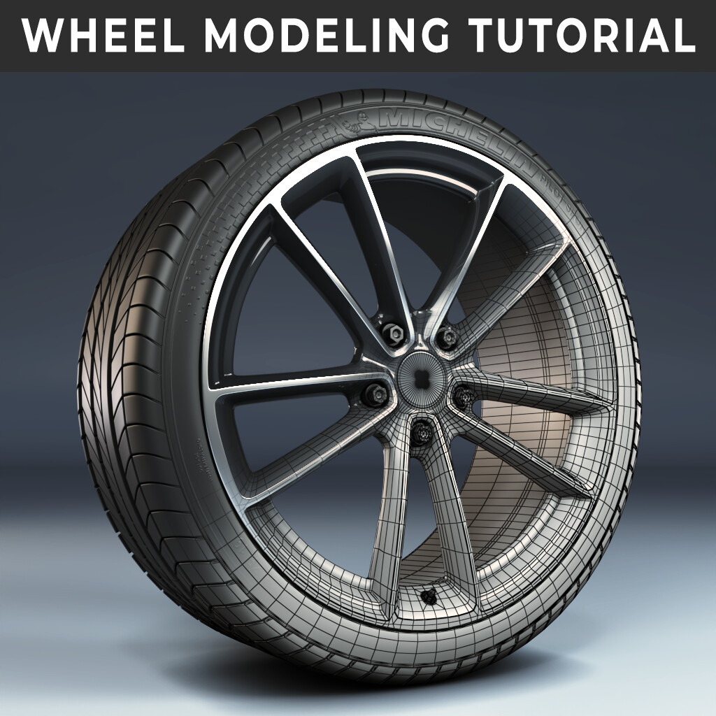 Modeling a Wheel and Tire - Tutorial