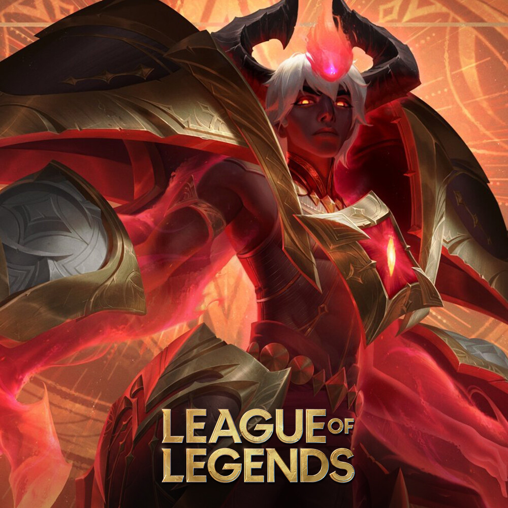Arcana Xerath - Splash Art League of Legends