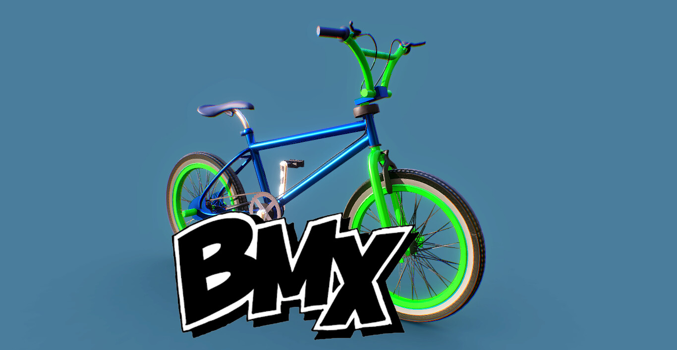 ArtStation - Bicycle bmx