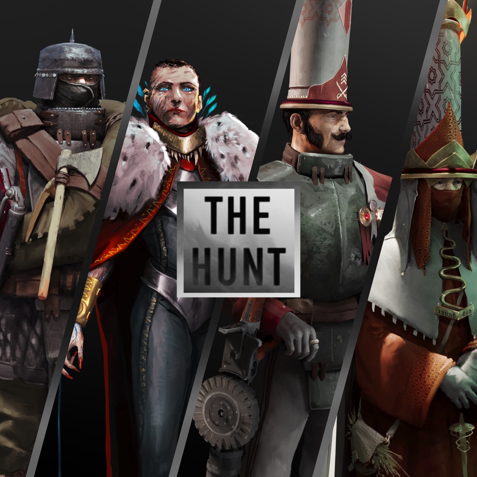 The Hunt - character lineup