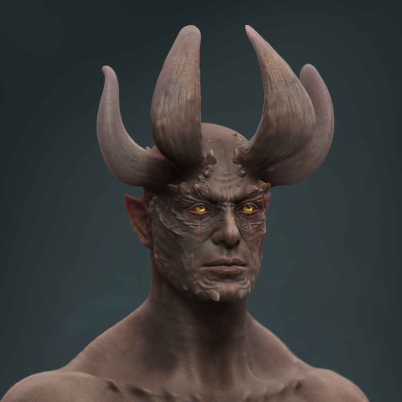 ArtStation - Demon Prince concept