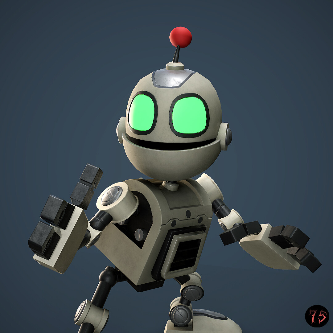 ArtStation - Clank 3D Model | Real Time Art