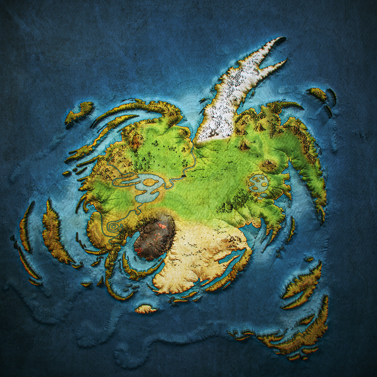 The Land of Ooo - Cartography