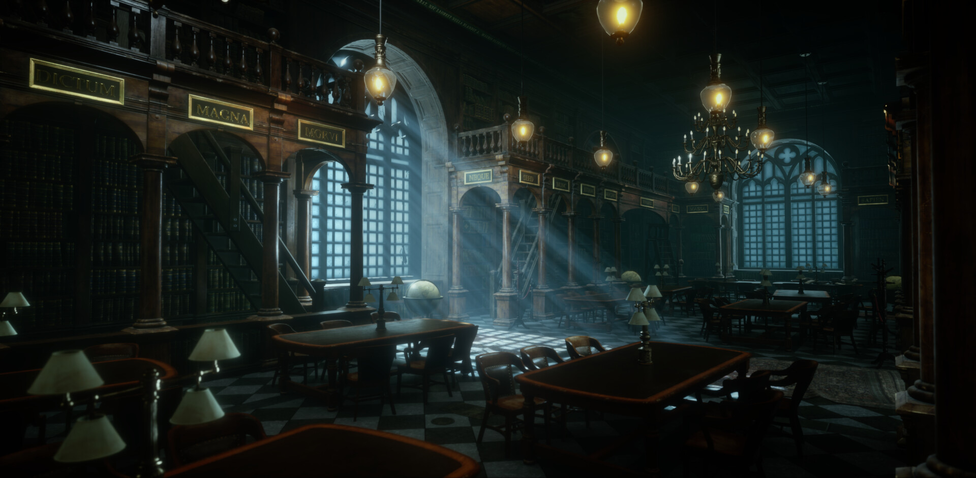 ArtStation - OLD LIBRARY