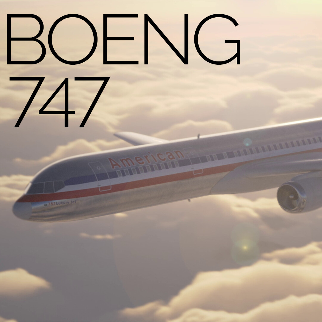 ArtStation - BOENG 747