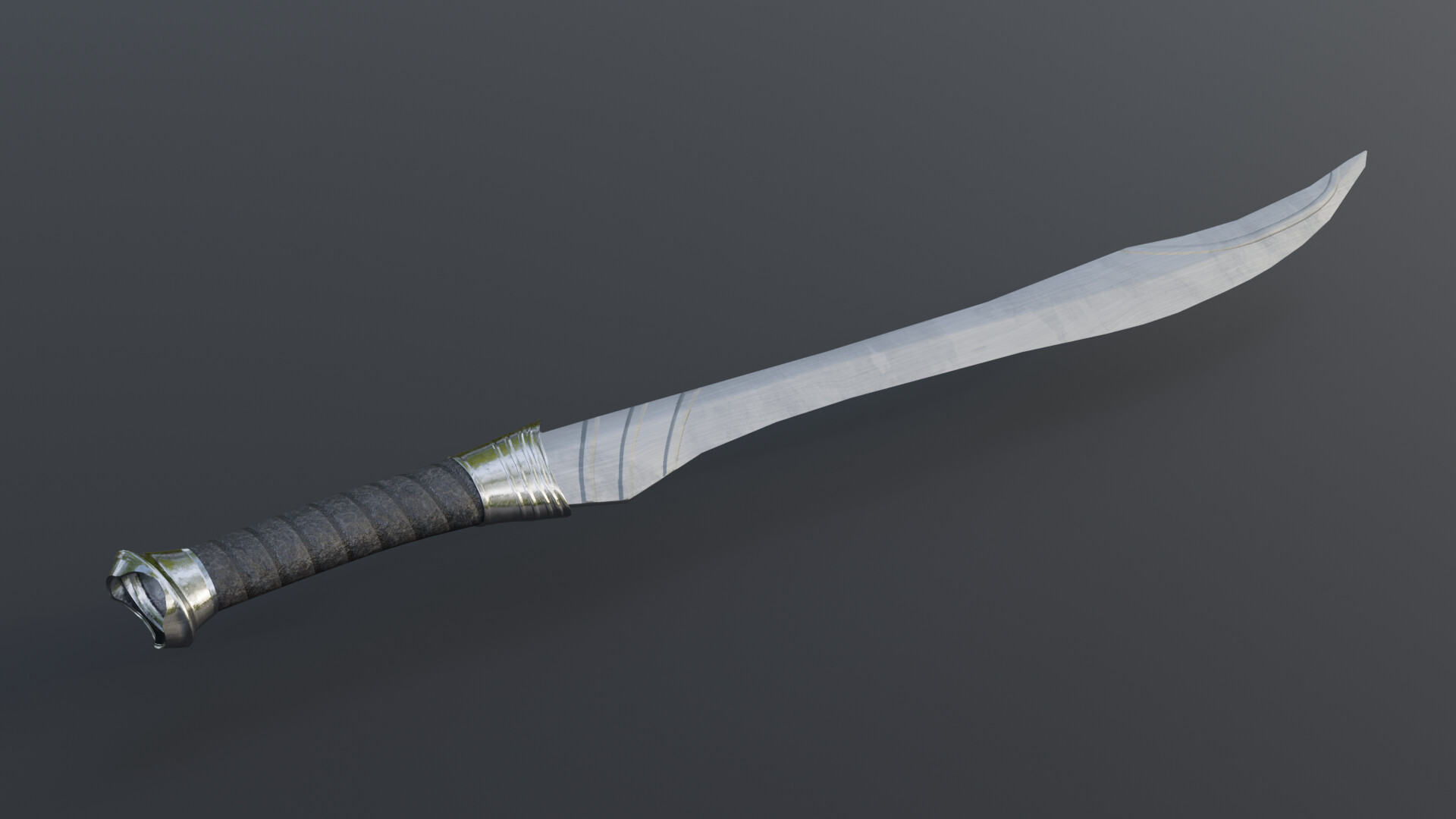 ArtStation - Fantasy Sword Low-Poly