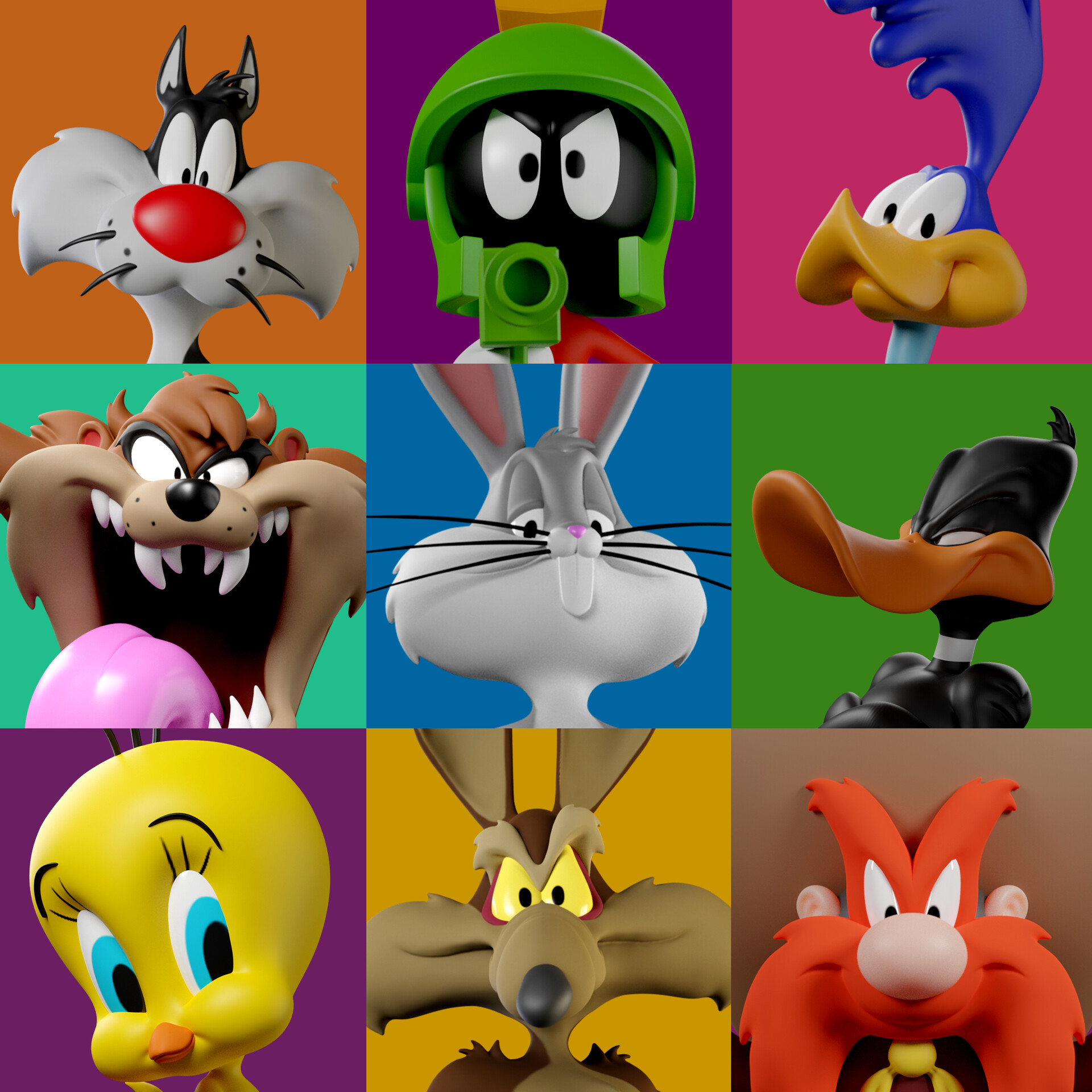 Looney Tunes 3d Model