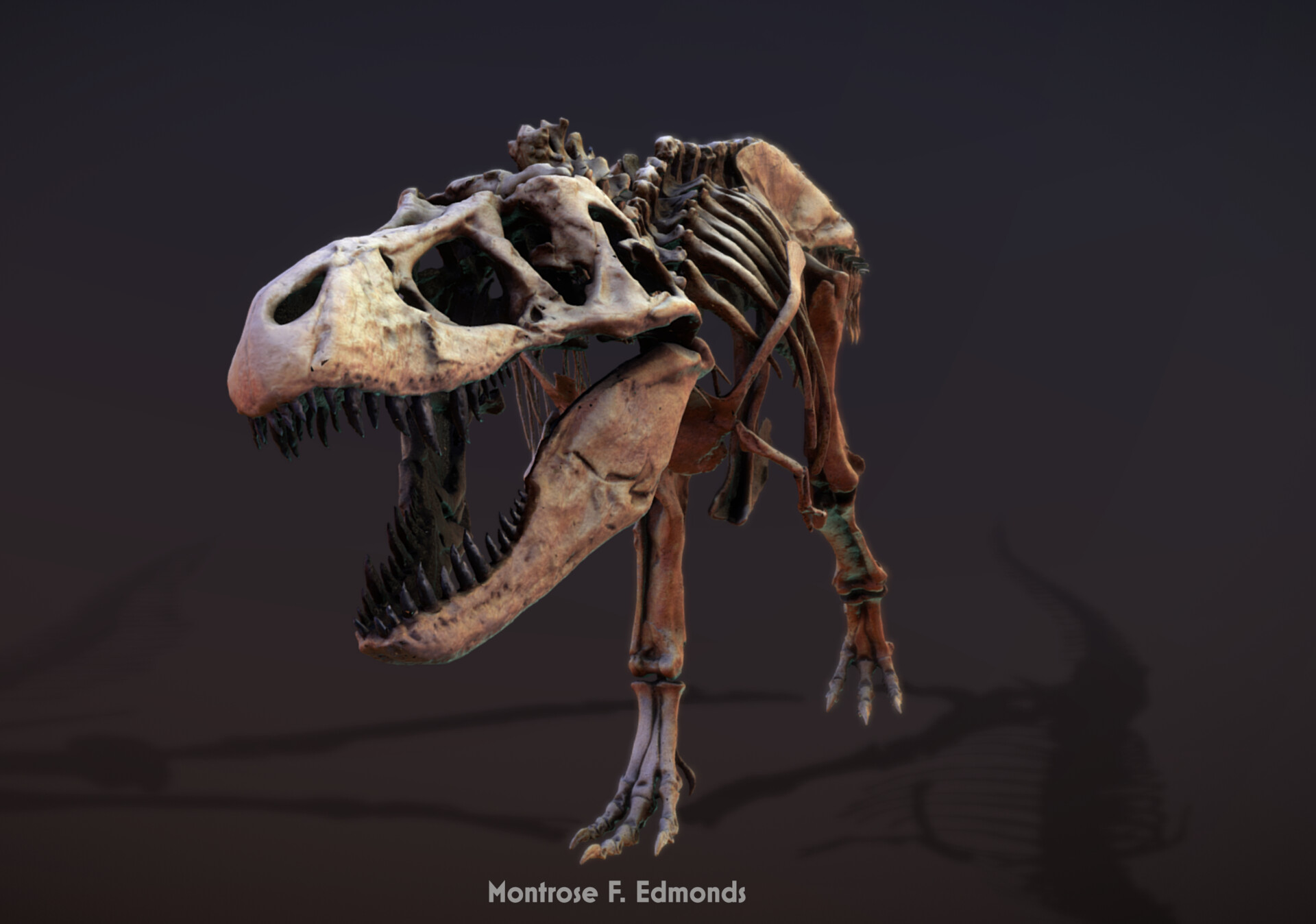 ArtStation - Wankel Tyrannosaurus Rex (MOR 555)