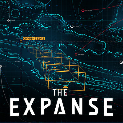 The Expanse: Razorback UI - Valles Marineris