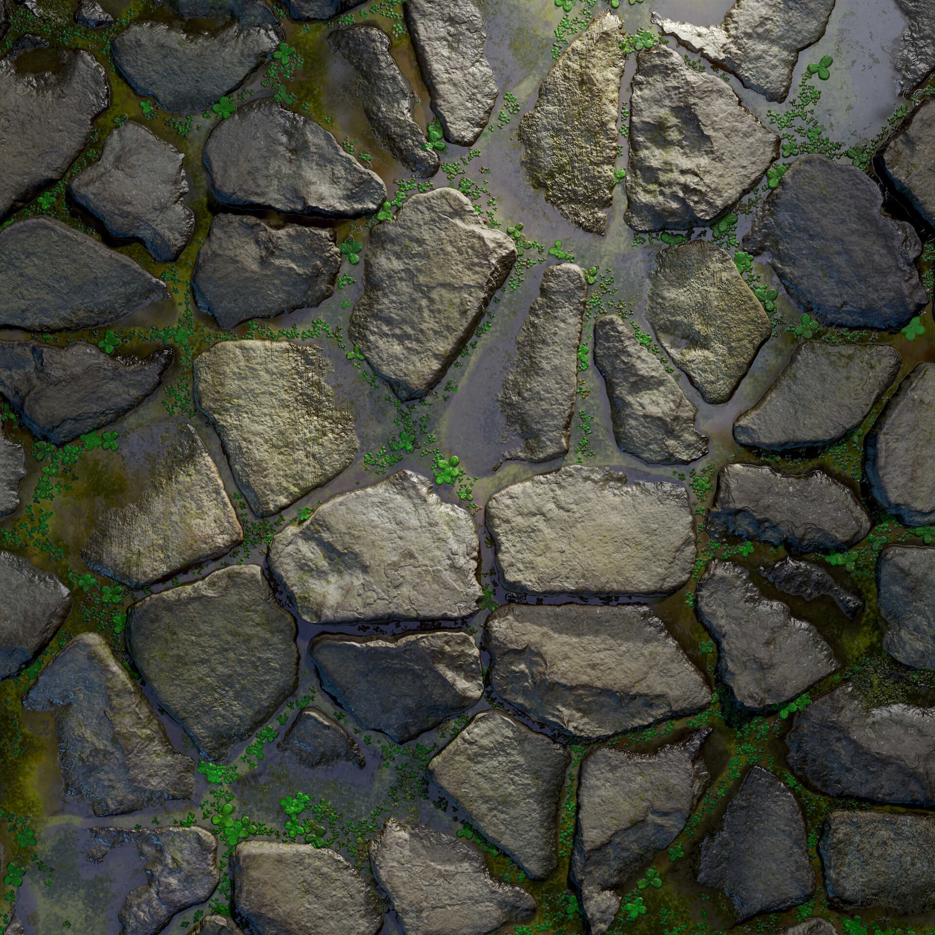 Artstation - Stones & Duckweeds