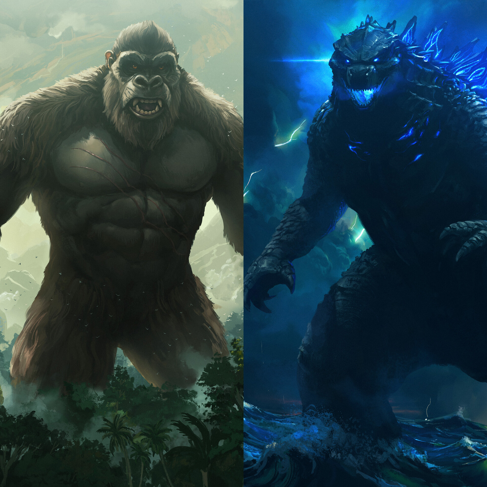 Lista 20+ Foto godzilla vs. kong scott wallace Alta definición completa, 2k, 4k