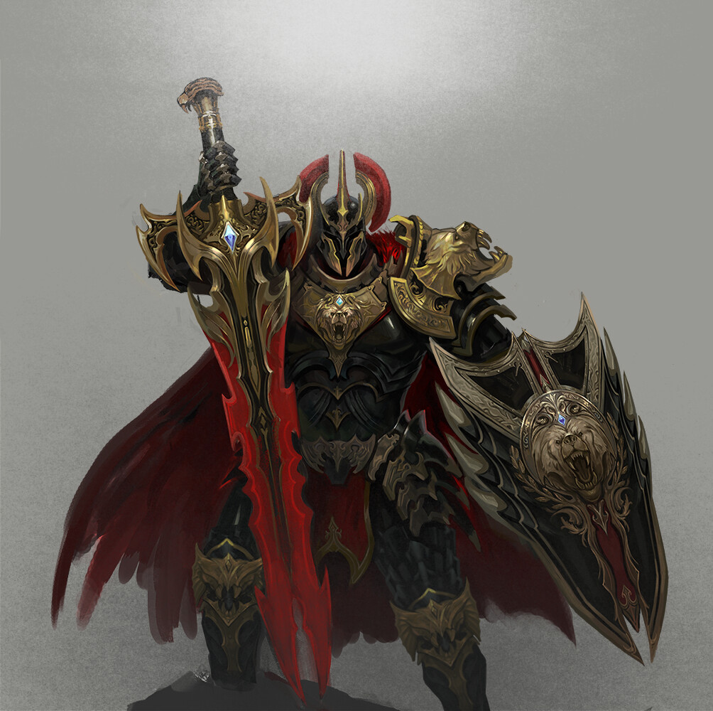 ArtStation - KAISER_warrior costume