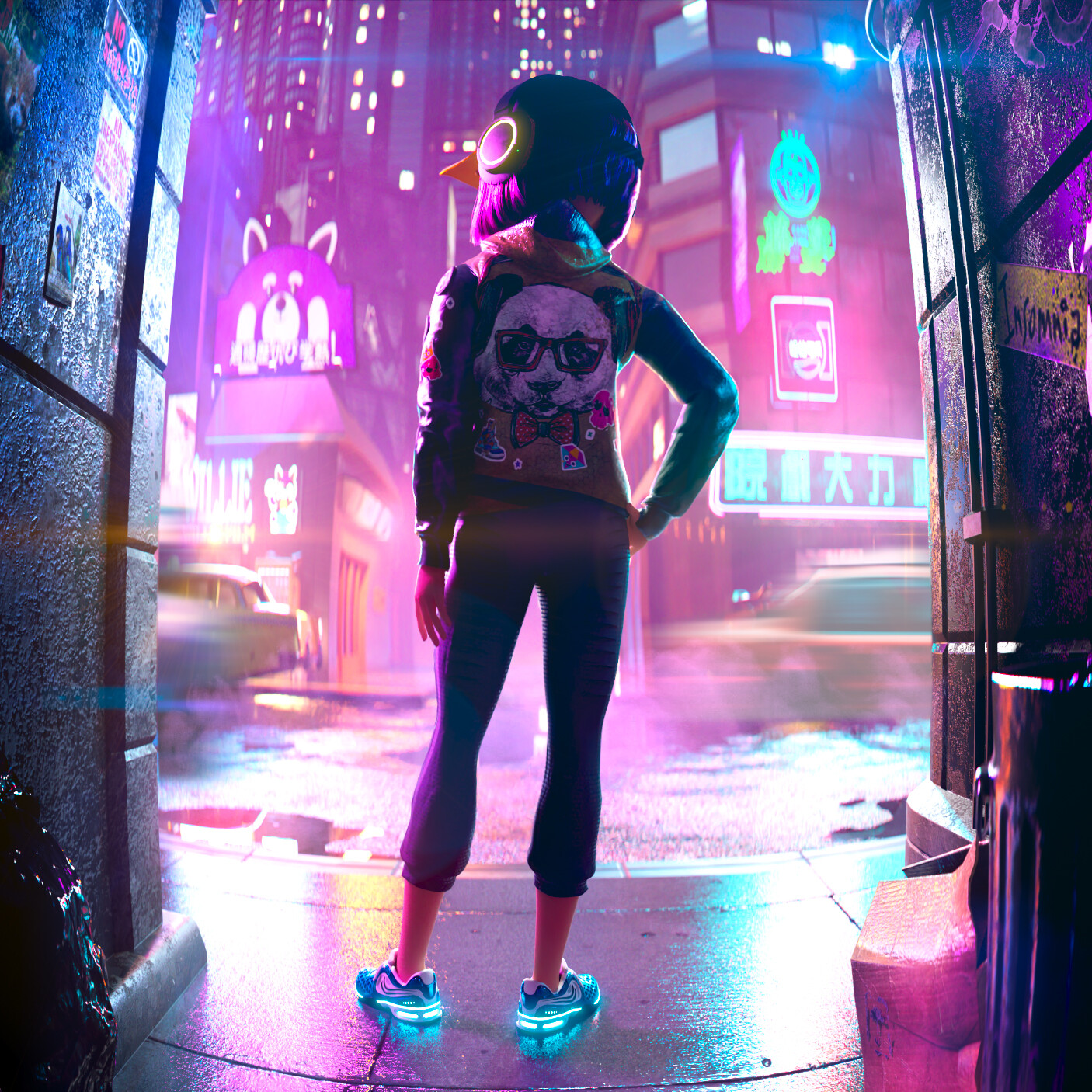 ArtStation - Cyber Kicks