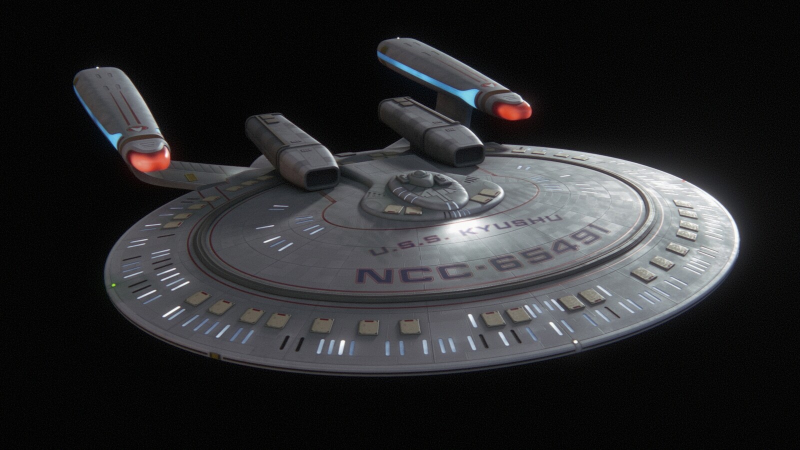  Star Trek TNG - New Orleans Class - U.S.S. Kyushu