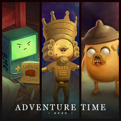 ArtStation - Adventure time/Team fortress 2 - crossover au