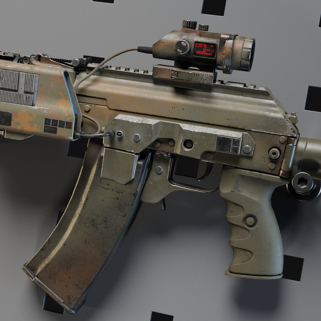 ArtStation - AK-88 ‘‘VARAN’’