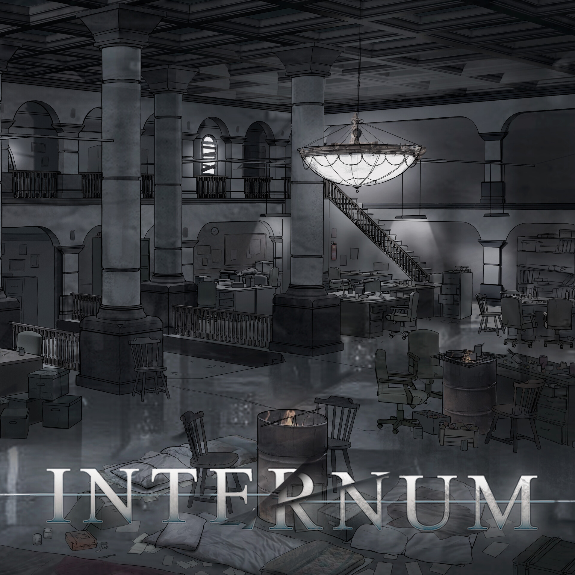 ArtStation - Internum - Police Station