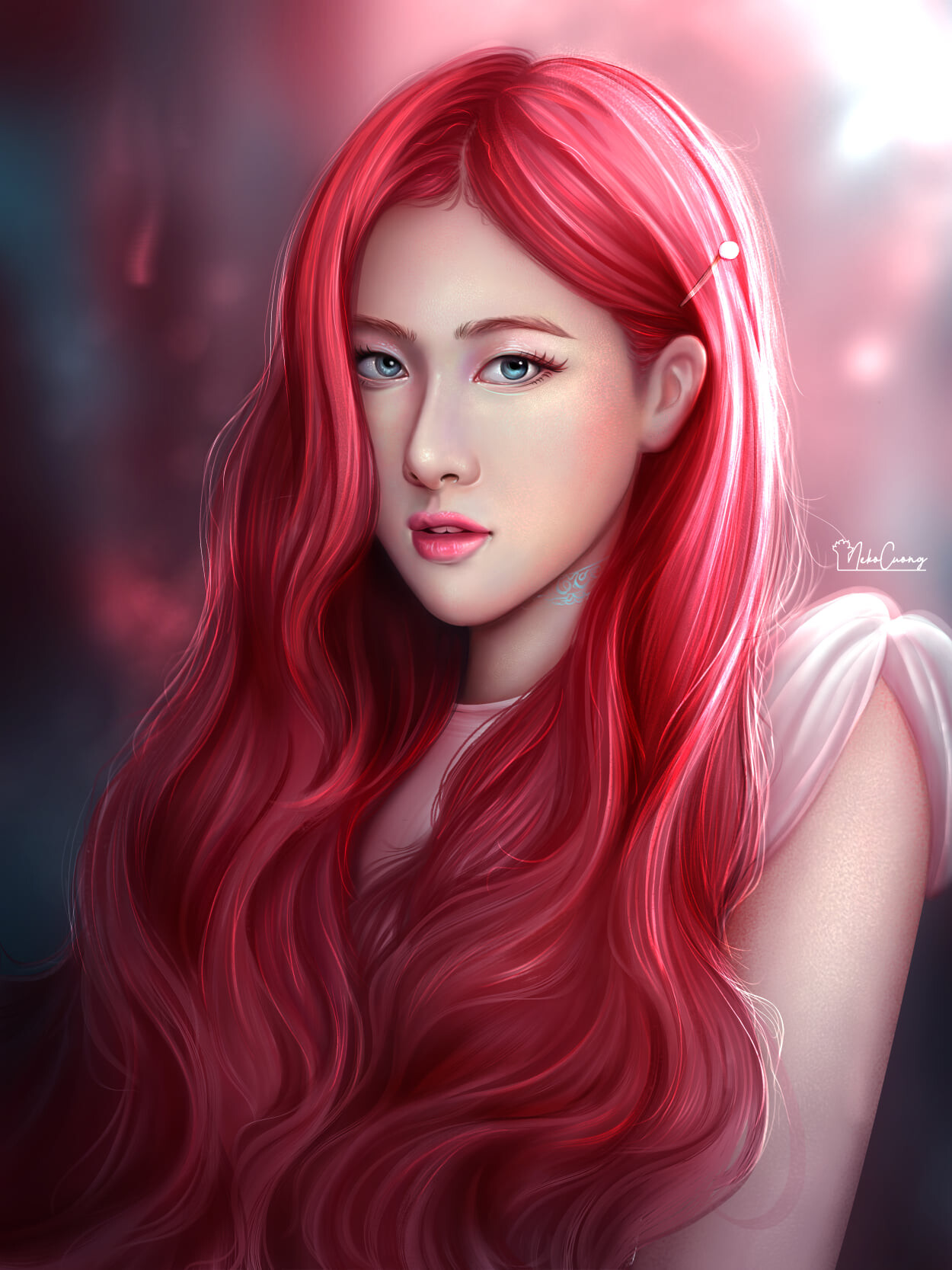 ArtStation - Rosee- Black pink