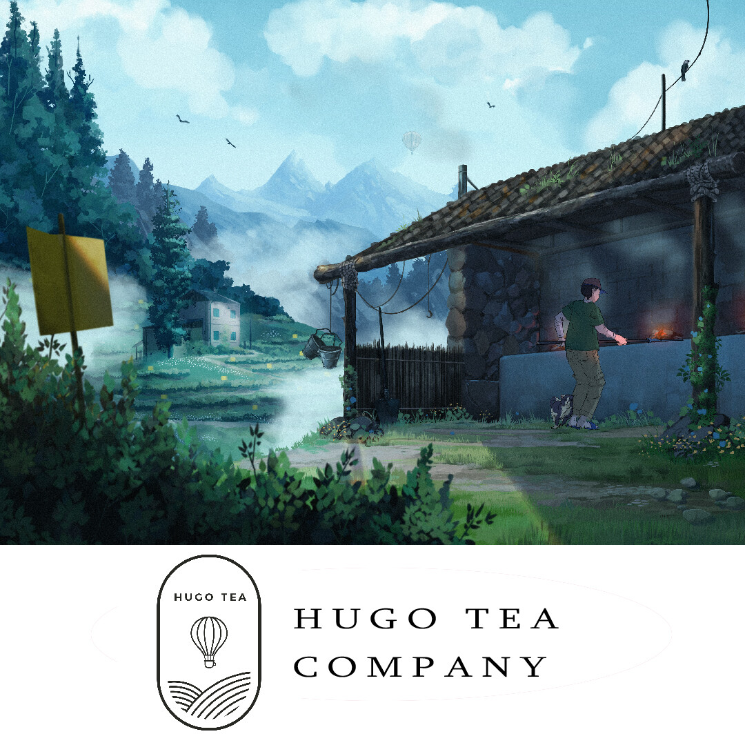 ArtStation HUGO TEA COMPANY ROASTED