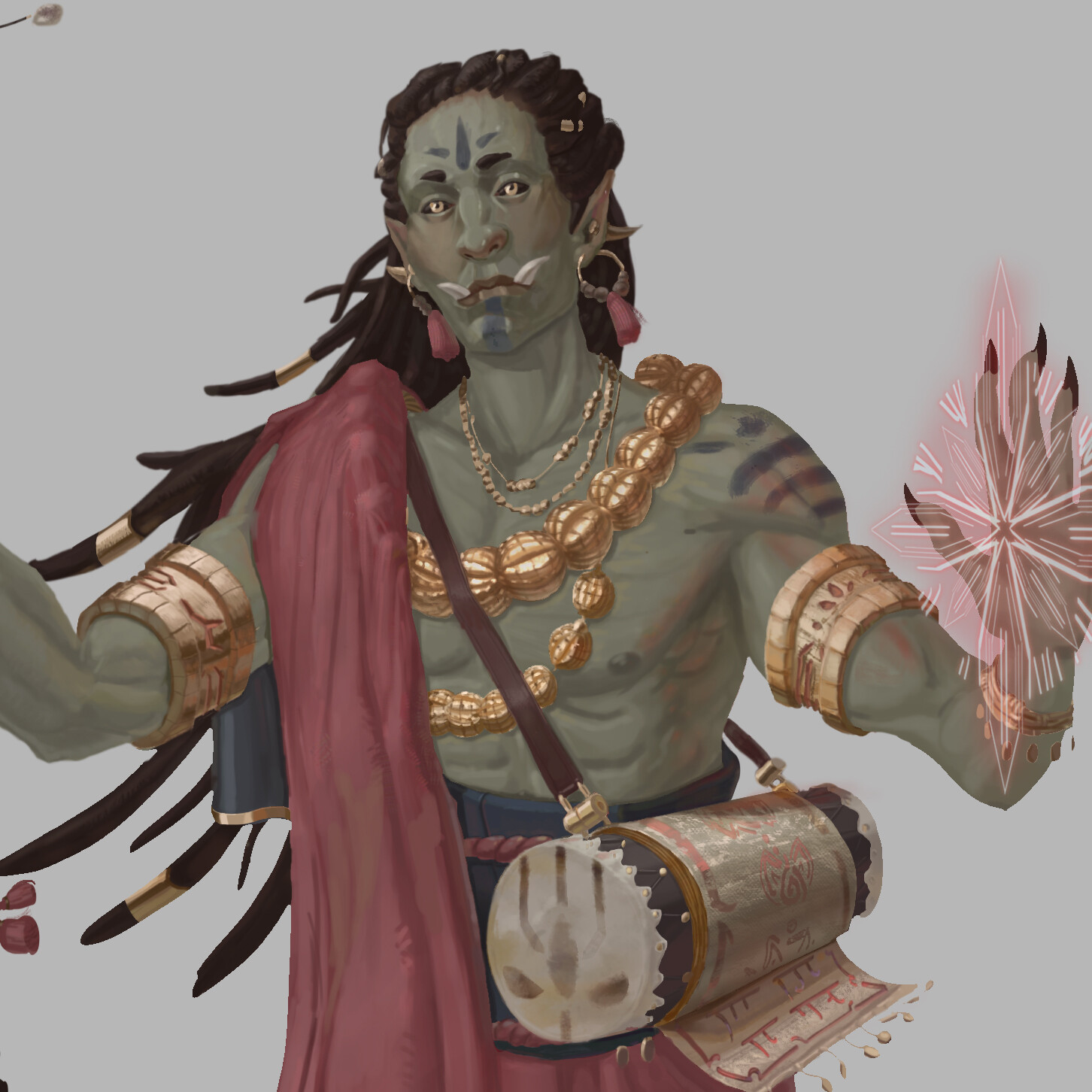 ArtStation - Half Orc Cleric