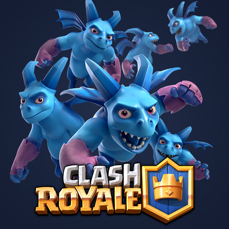 ArtStation Clash Royale Minion Horde