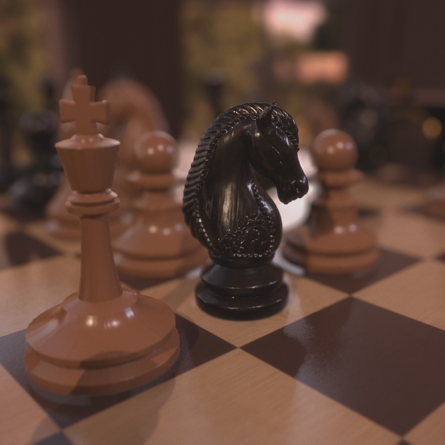 ArtStation - Chess Set 3D Art (Realtime)