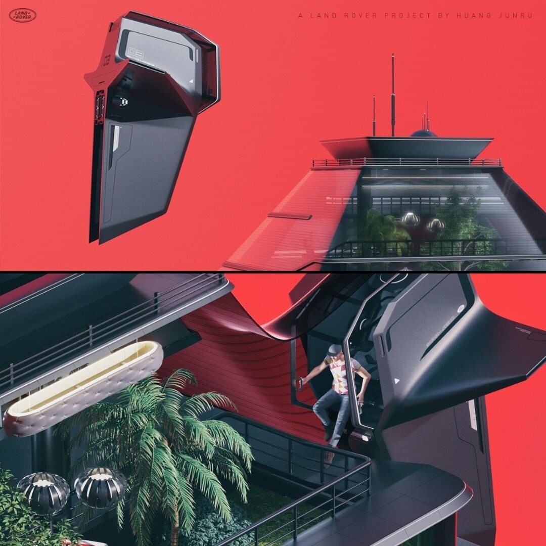 ArtStation - Land Rover Bubble Concept