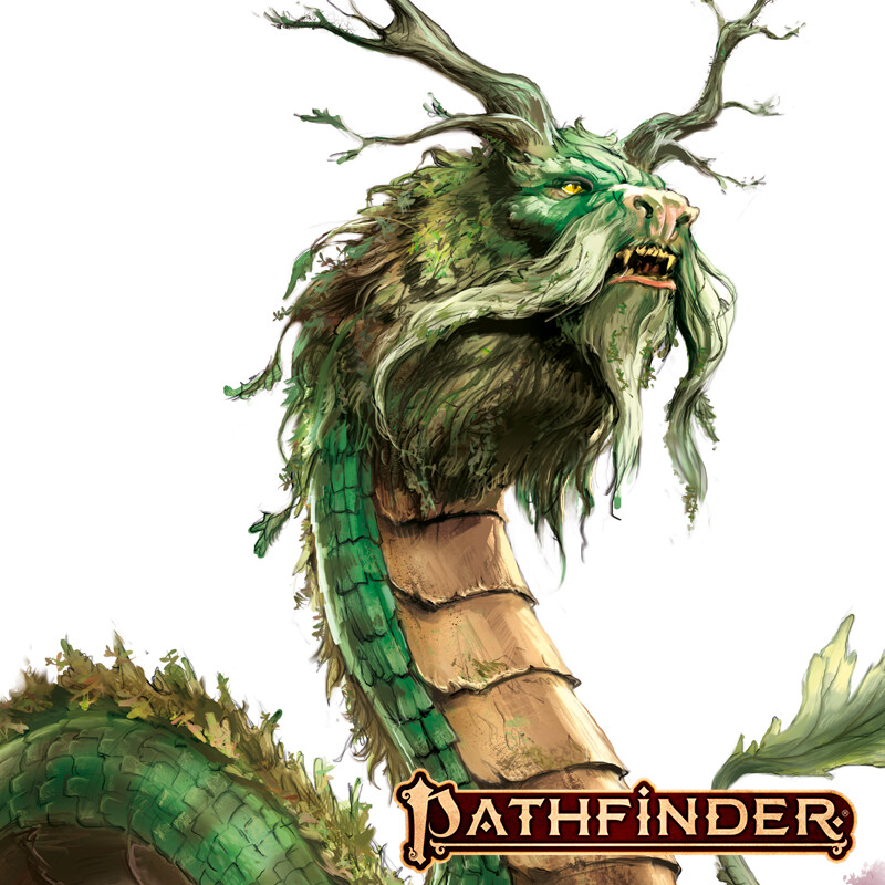ArtStation - Pathfinder 2nd Edition Bestiary, Chromatic Young Dragons