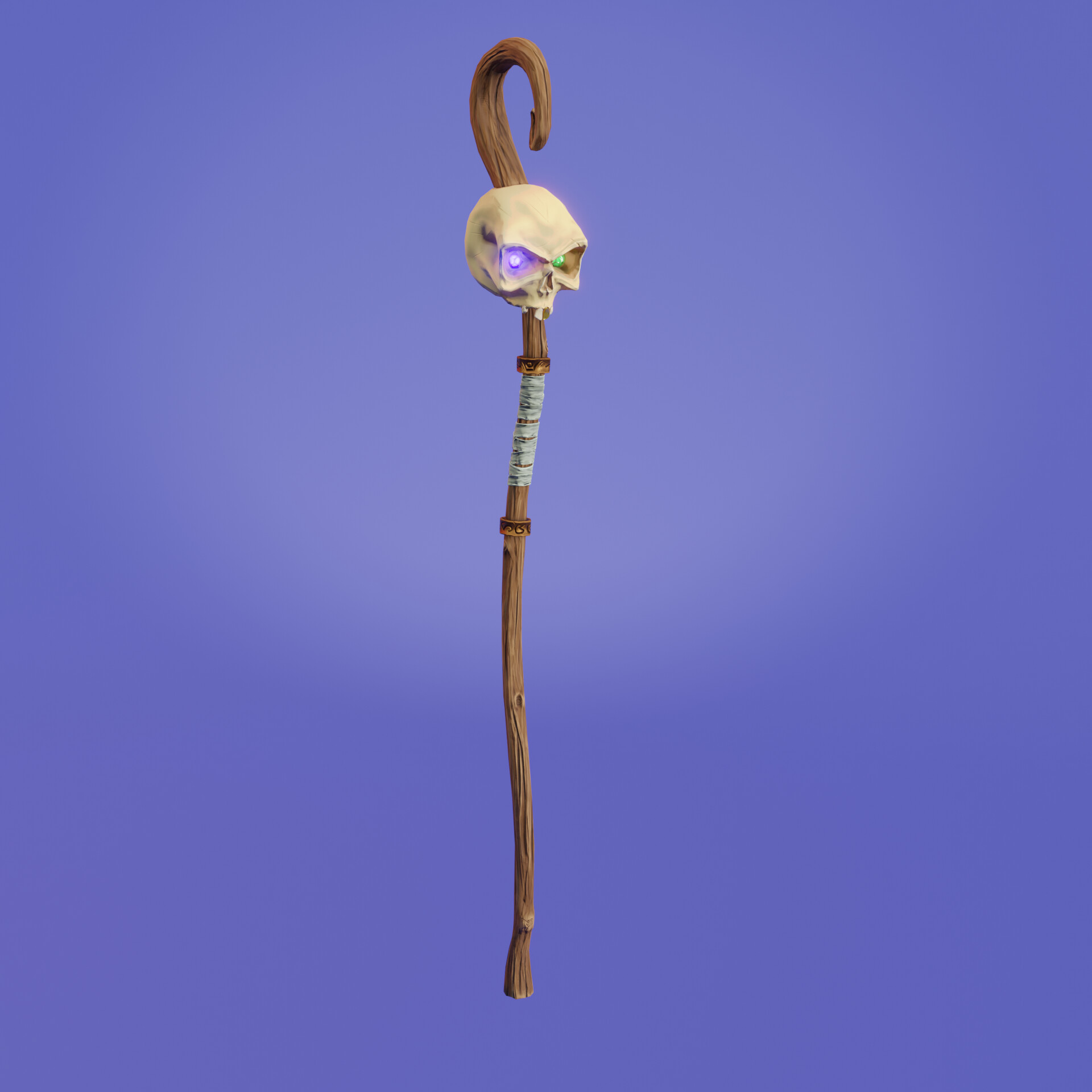 ArtStation Stylized Sorcerer S Staff   Yiannis Athanasiadis Yiannis Athanasiadis Magic Stx Preview 