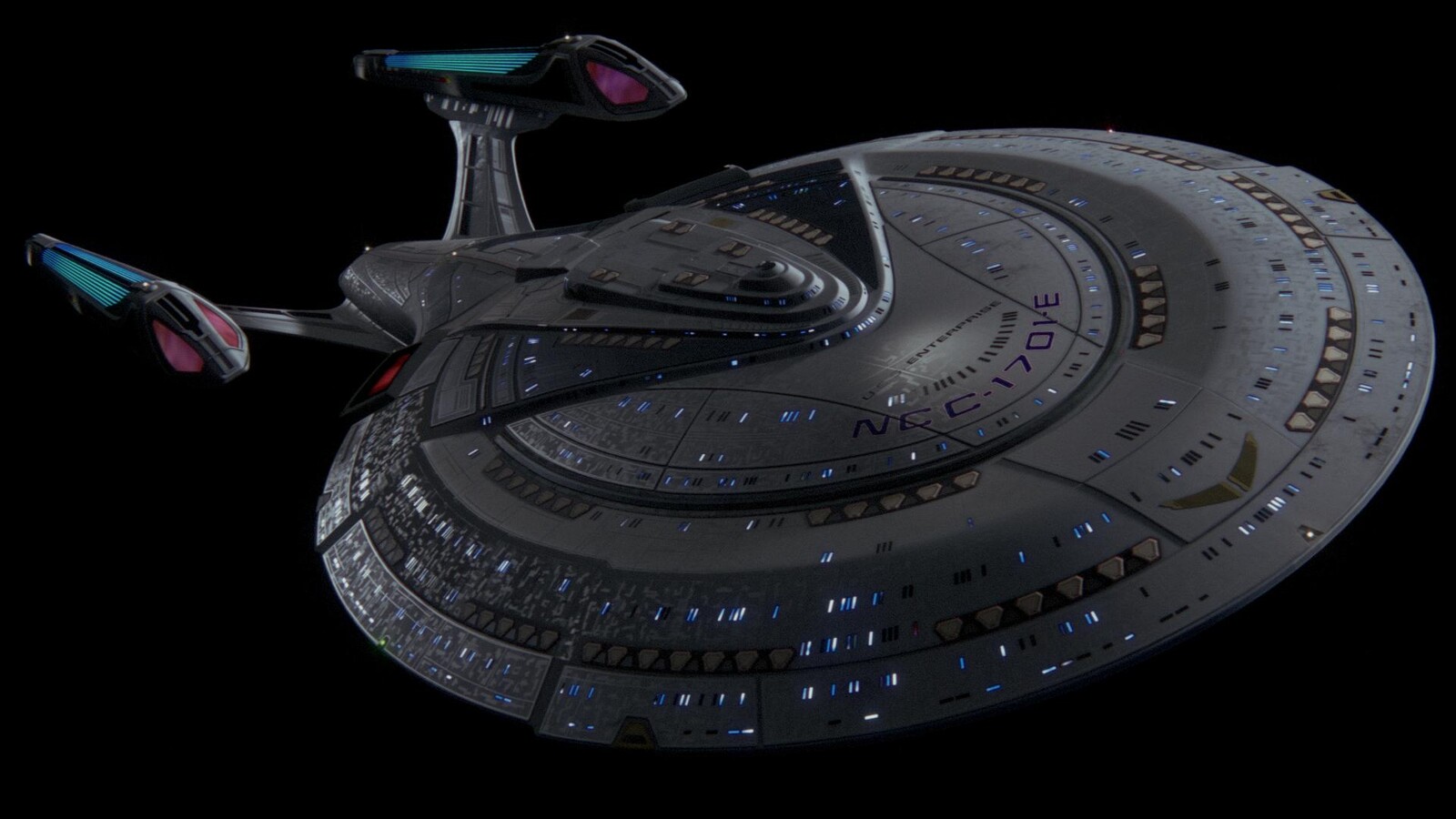 Star Trek First Contact - Sovereign Class - U.S.S. Enterprise - E